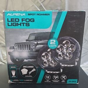 Spot Roamer LED Fog Lights - White